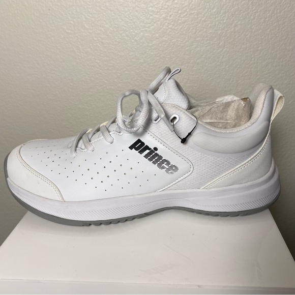 NWOB Prince Men's Advantage Lite 3 Ortholite White Tennis Shoes Size 9.5 - Picture 7 of 11